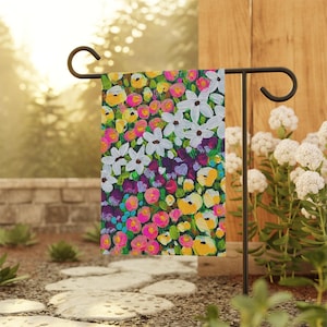 Garden Flags, Seasonal Yard Flags House Flags, Flower Yard Flag, Flag for Outside Front Door, Mailbox, Poolside, Lakeside