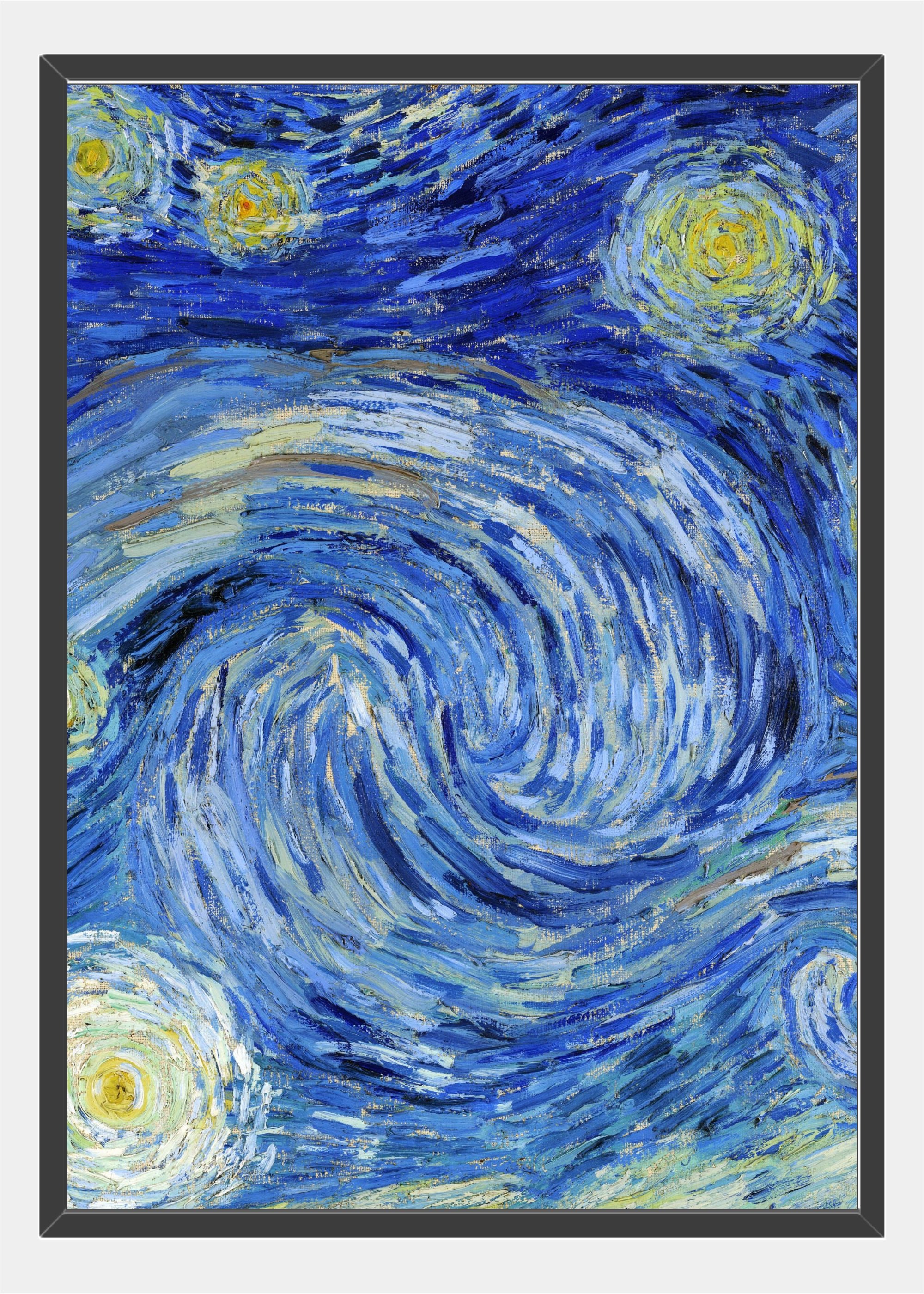 Die Sternennacht 1889 Vincent Van Gogh Vincent Van Gogh Etsy Die Sternennacht 1889 Vincent Van Gogh Vincent Van Gogh Etsy