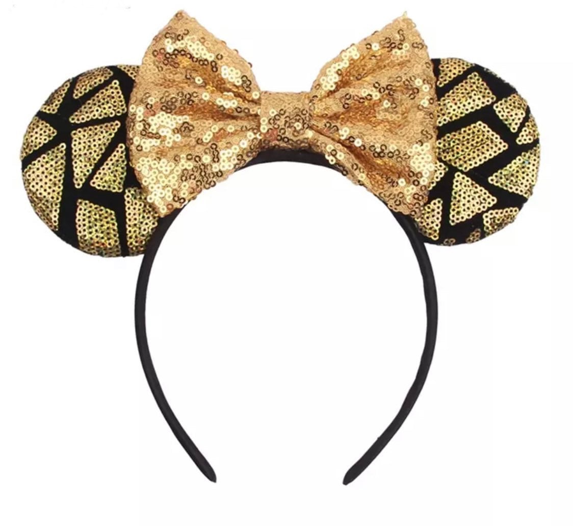 Ready to Ship Leopard Print Mickey Ears Minnie Mouse Disney - Etsy UK
