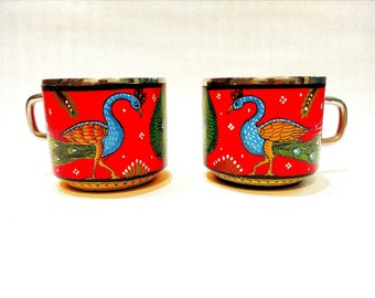 Vintage Anthropologie Homegrown Initial Cup Mug N - Ruby Lane