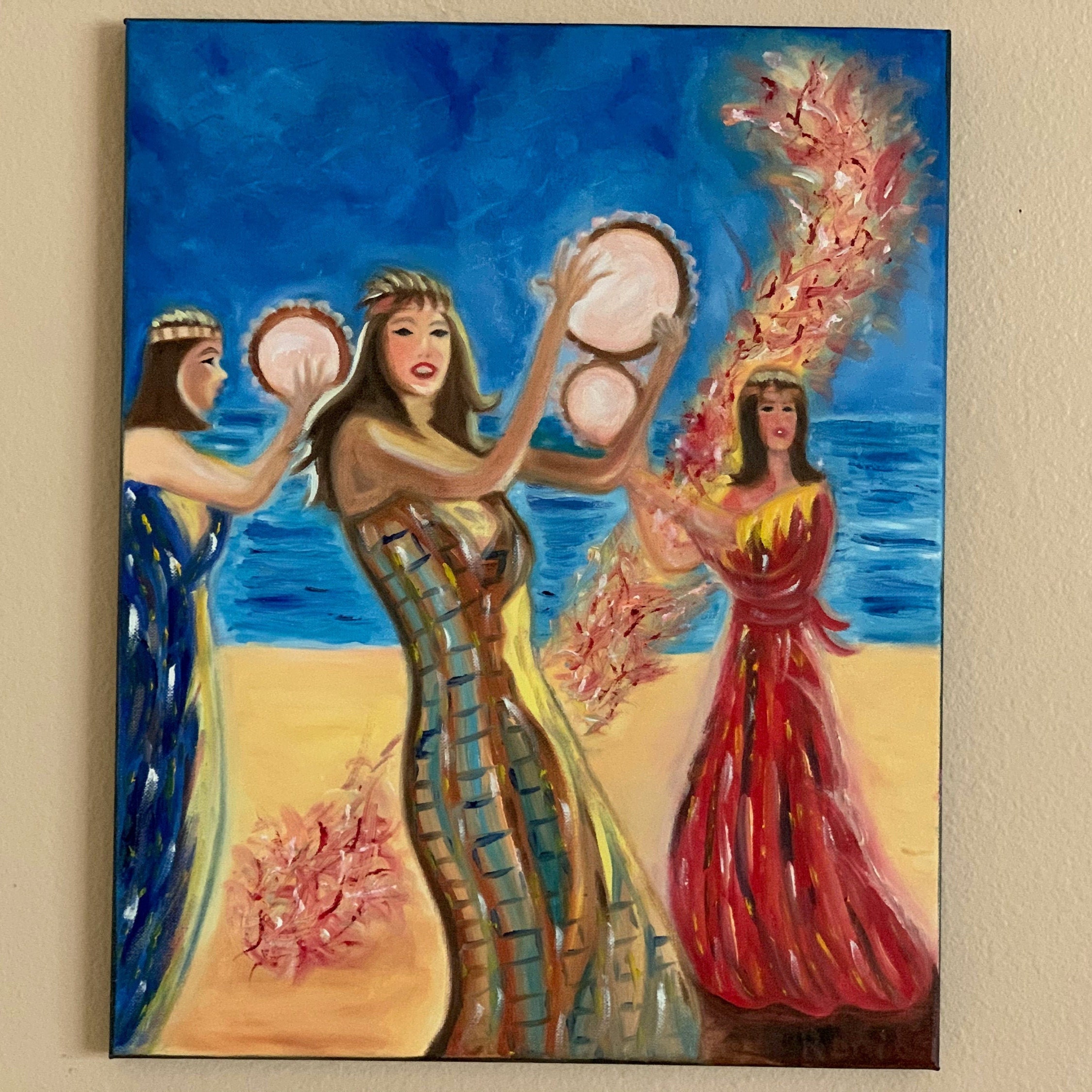 The Biblical Miriam and the Tambourine Etsy