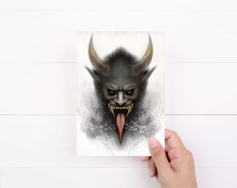 Christmas Card | Krampus Christmas Card | Yule Card