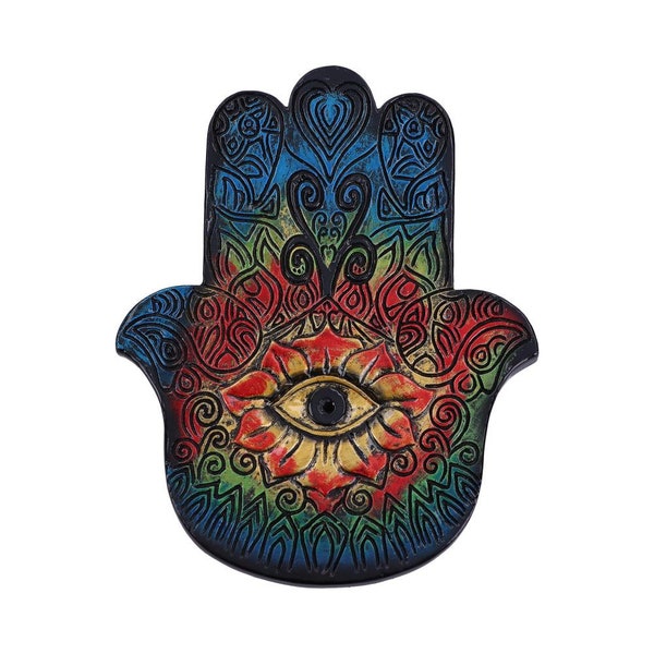 Hamsa's Strength Incense Stick Burner 12.5cm