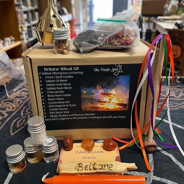 Beltane Ritual Offering Kit | Spell Kit | Offering Kit | Altar Kit