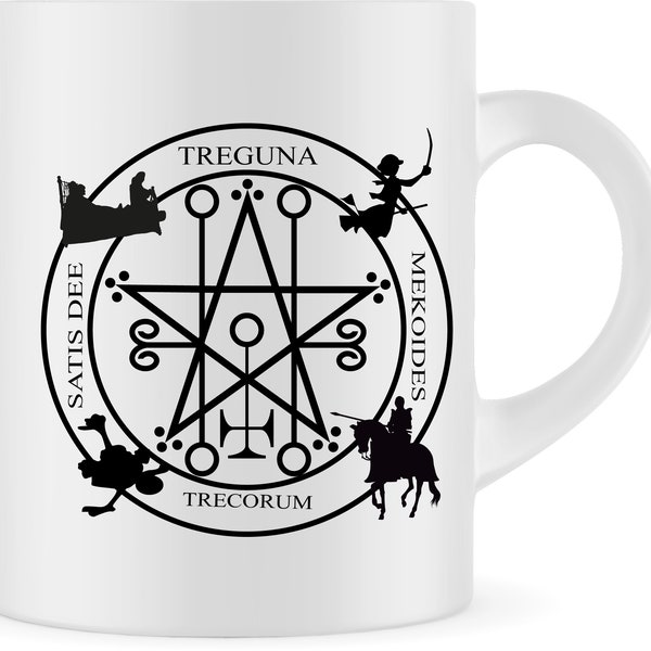 Bedknobs and Broomsticks Mug| Astaroth Seal Mug | Coffee Mug