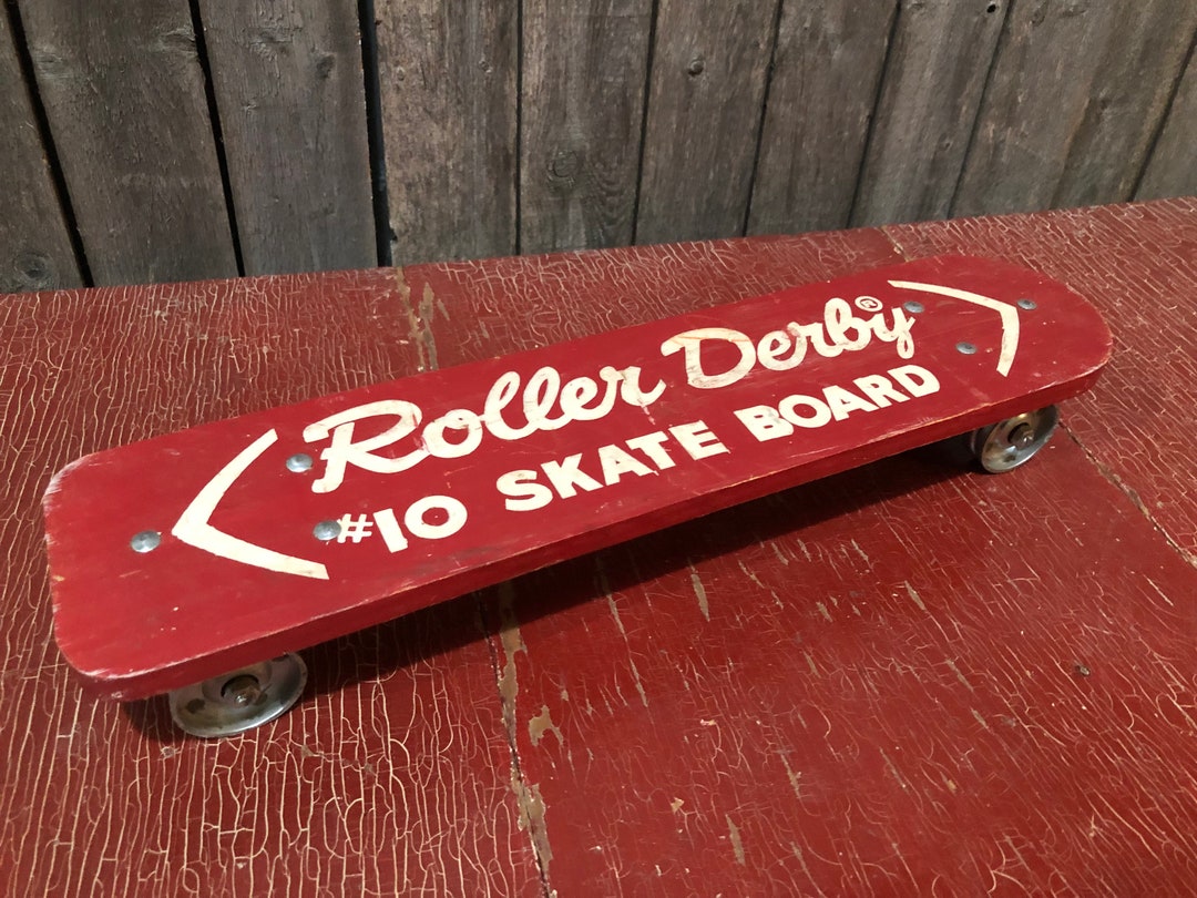 Vintage Roller Derby Skateboard From the 1960's Etsy