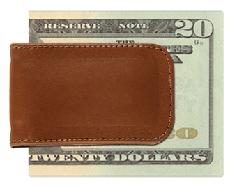 Kash Klip Leather Magnetic Money Clip
