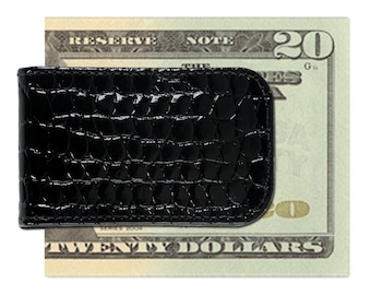Kash Klip Leather Magnetic Money Clip