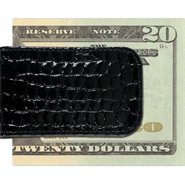 Kash Klip Leather Magnetic Money Clip