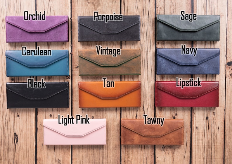 Full Grain Leather Foldable Glasses Case, Hard Shell and Magnetic Closure Unisex Sunglass Case, Protective and Personalizable Glasses Holder afbeelding 9