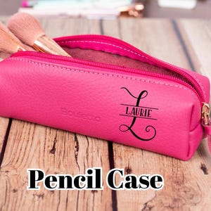 Etui voor mannen en vrouwen, gepersonaliseerd pennenbakje met naam, multifunctionele etui, unieke personalisatieopties, back-to-school-etui