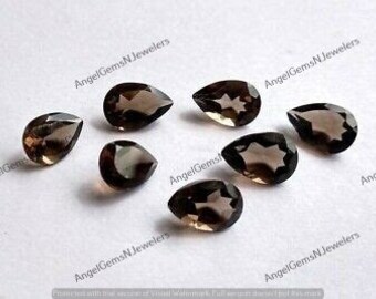15 inch,creative.100/% Natural code-I.AI Smokey Quartz Facette Shaded Roundale 5 mm appx