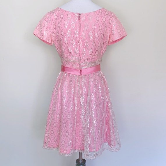 XS | Vintage 1960’s Emma Domb Cotton Candy Pink a… - image 3