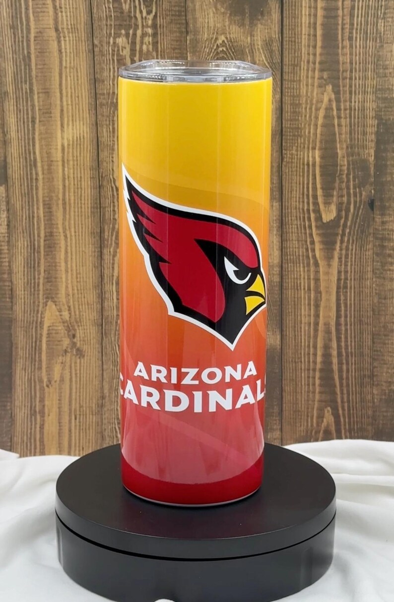 4ONE7designs Arizona Cardinals Drink Tumbler