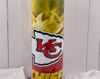 Kansas City Chiefs Football stainless steel drink tumbler
