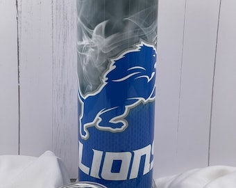 Detroit Lions Football stainless steel drink tumbler
