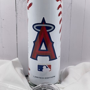 Los Angeles Angels Baseball 20oz stainless steel drink tumbler