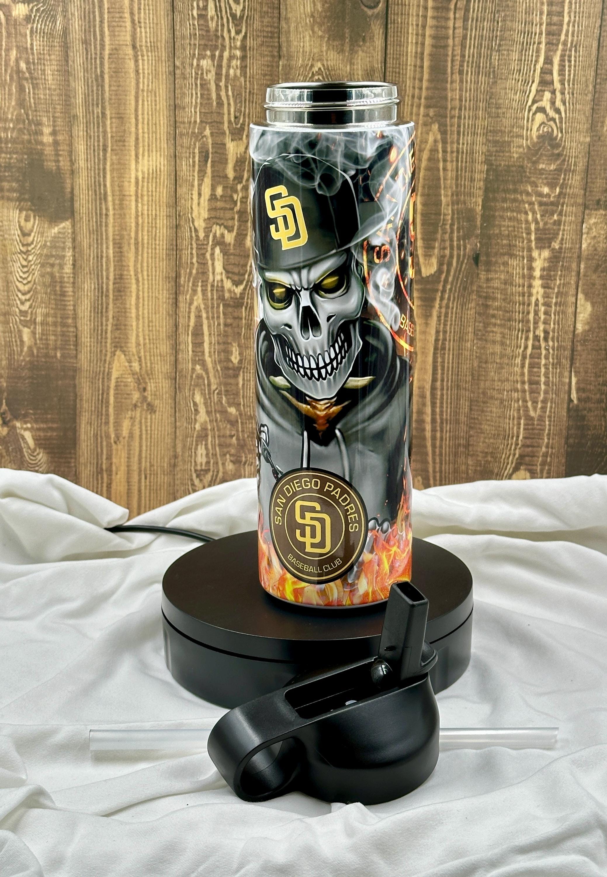 San Diego Padres Baseball 20oz Stainless Steel Drink Tumbler or