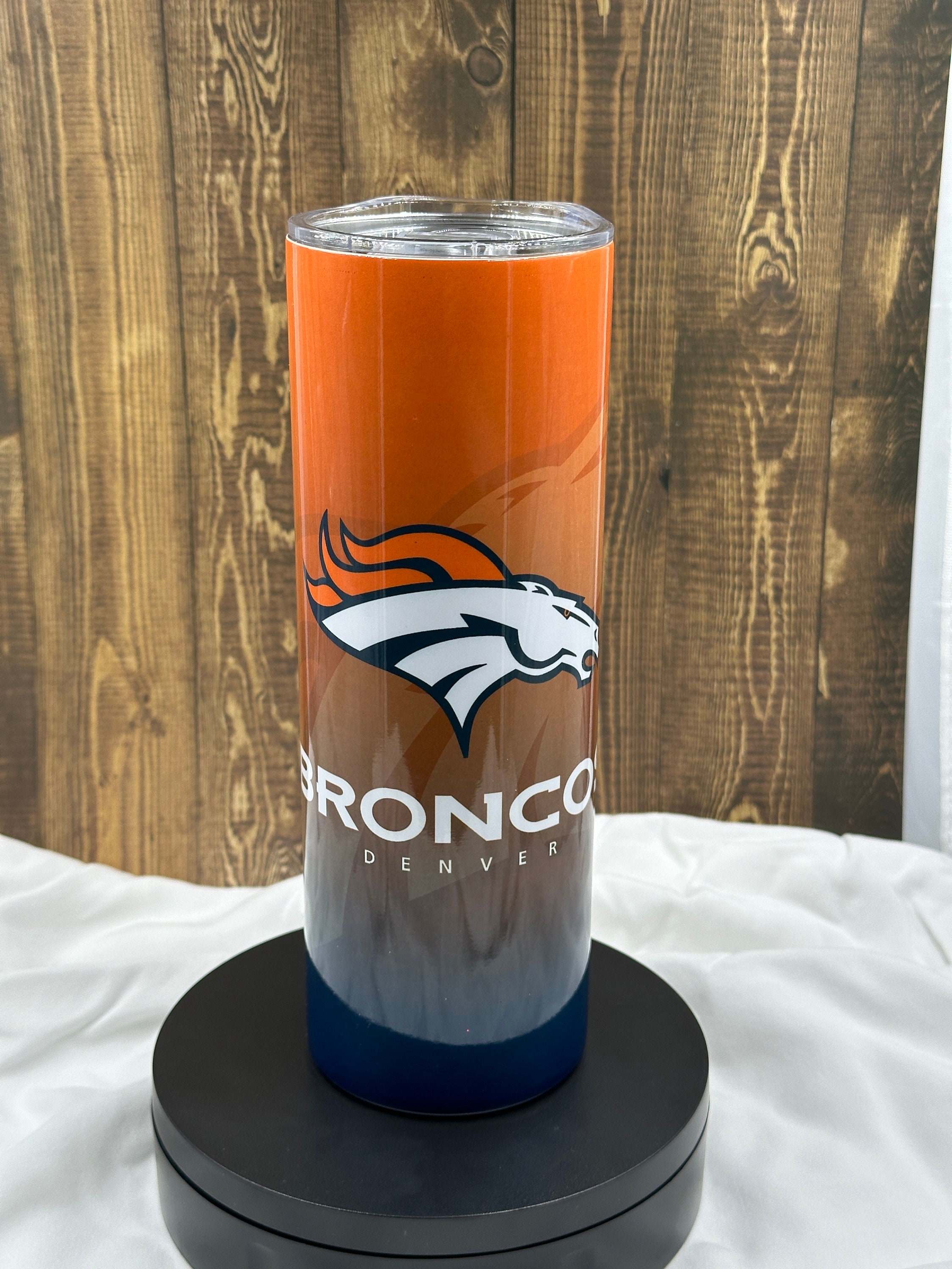 Denver Broncos 20 stainless steel drink tumbler