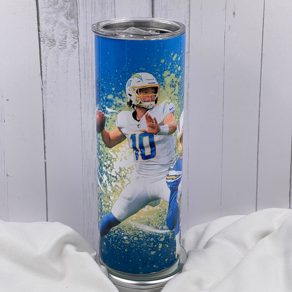 Los Angeles Chargers 20 oz. stainless steel tumbler.