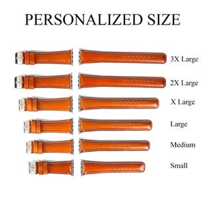 Apple Watch Personalized Band, iWatch Leather Customized Strap, Apple Watch 49/46/45/44/42/41/40mm Bracelet, iWatch Ultra 2, SE, 10, 9 Band