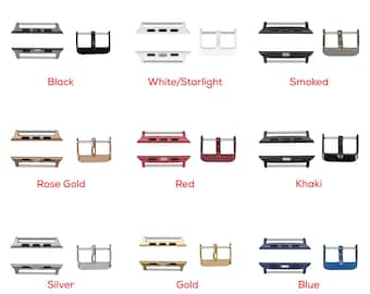 Edelstahl Apple Watch Band-Adapter Set: Schließe & Federstege