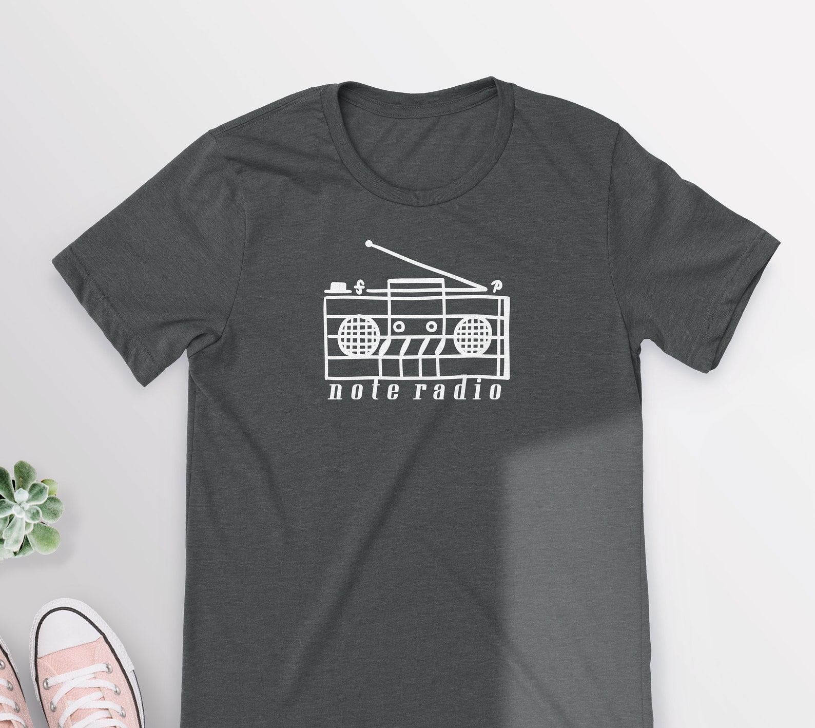 Vintage radio graphic t shirt t shirt for women and man Etsy