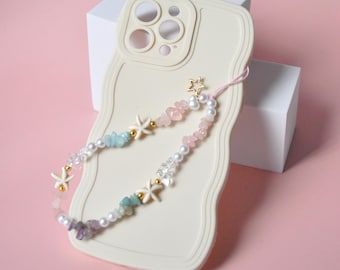 Phone String Beaded Phone Strap Phone Lanyard Wrist Strap Phone Charm