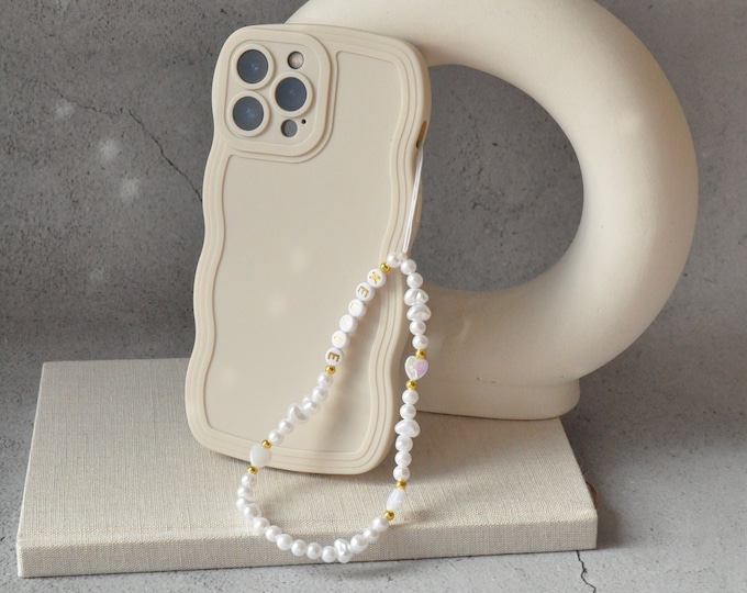 Pink Bow Tie Phone Charm Strap, Phone Lanyard, Phone Accessory, Gift