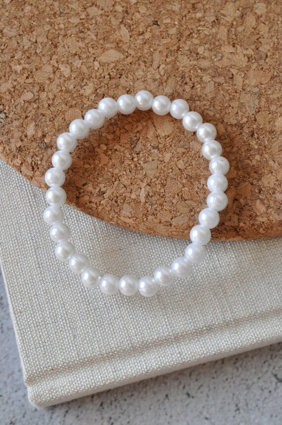 Stacking Friendship Bracelet Set BE THE CHANGE with Cultured Freshwater Pearls and Beads Stacking Friendship Bracelet Set BE THE CHANGE with Cultured Freshwater Pearls and Beads