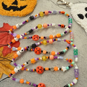 Halloween Phone Charm | Spooky Glow In The Dark Phone Strap | Skull Phone Charm | Halloween Gift