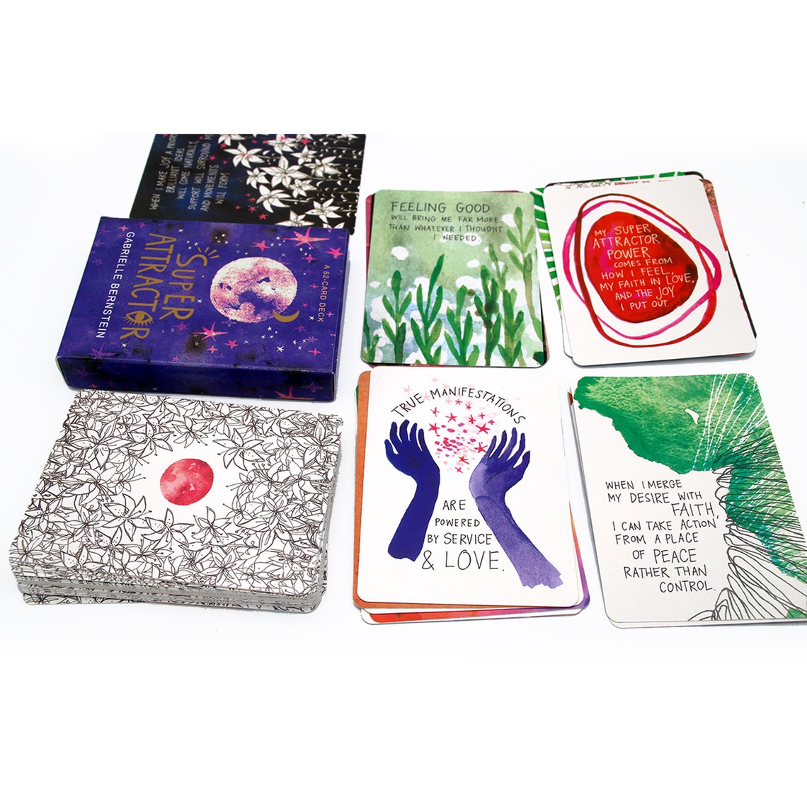 Super Attractor Tarot 52 Card Deck with Downloadable Digital Etsy