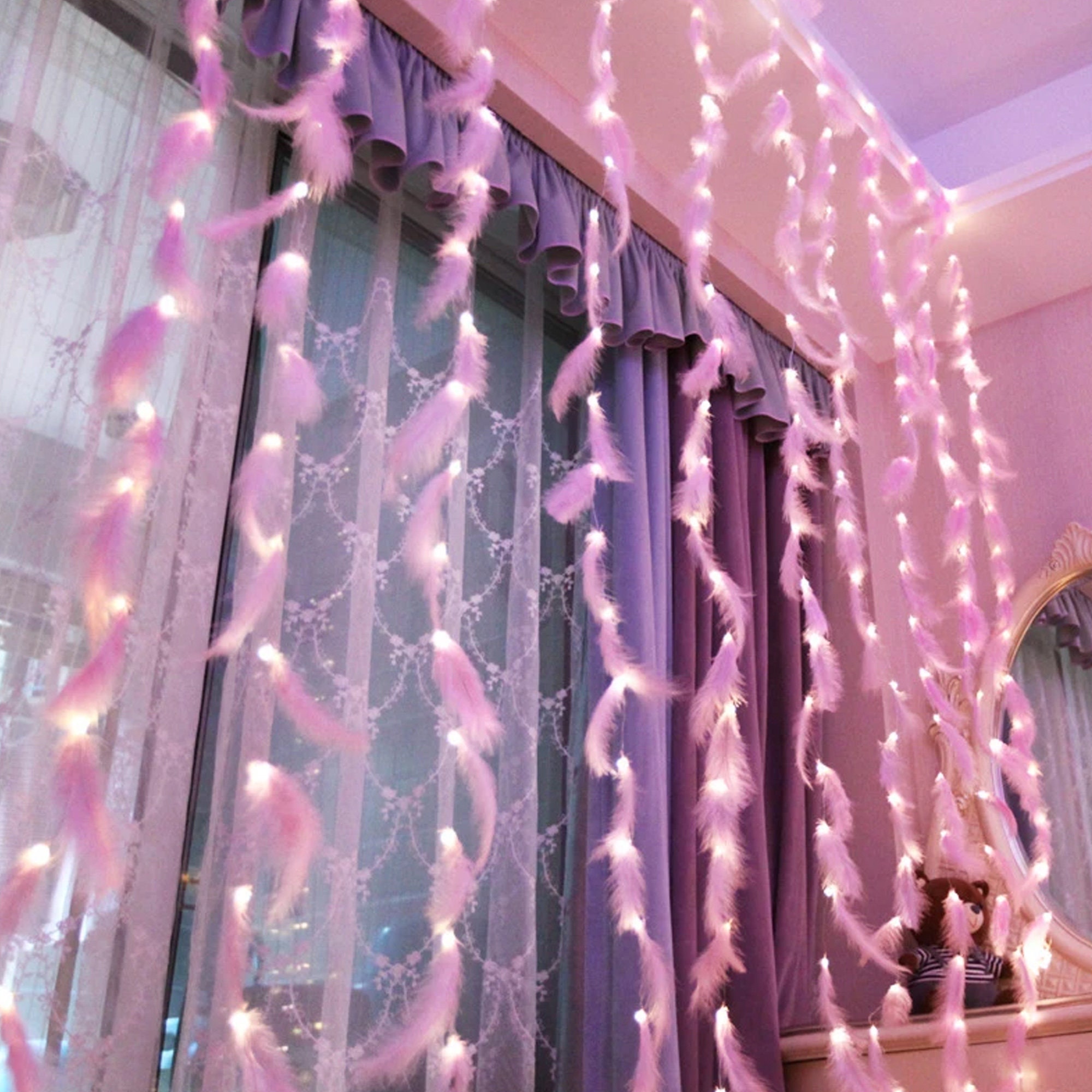 Fairy Lights Room Decor Aesthetic Hanging LED Lights Etsy