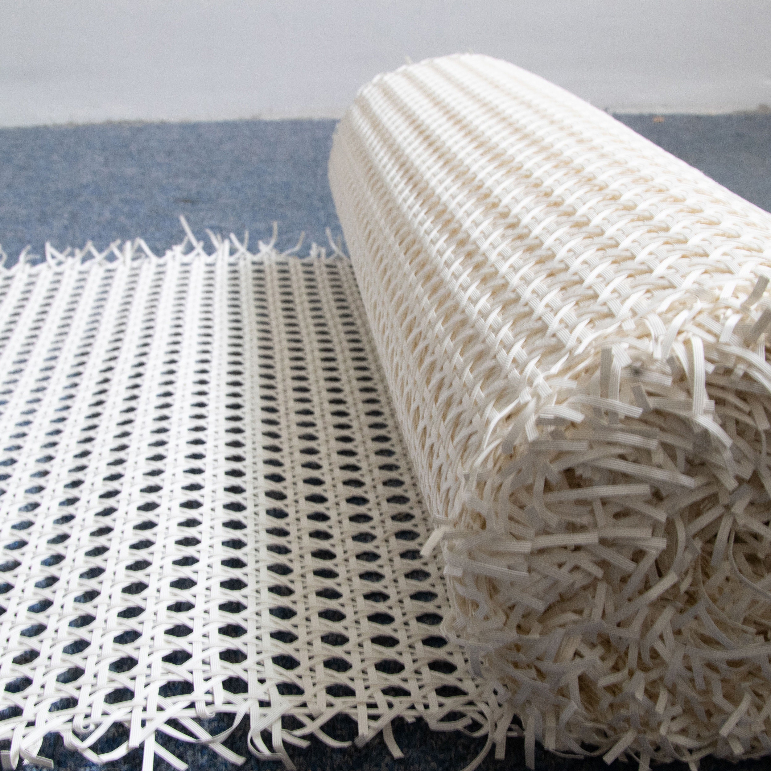 White Color PE Plastic Rattan Cane bing Roll for Cane Etsy Australia