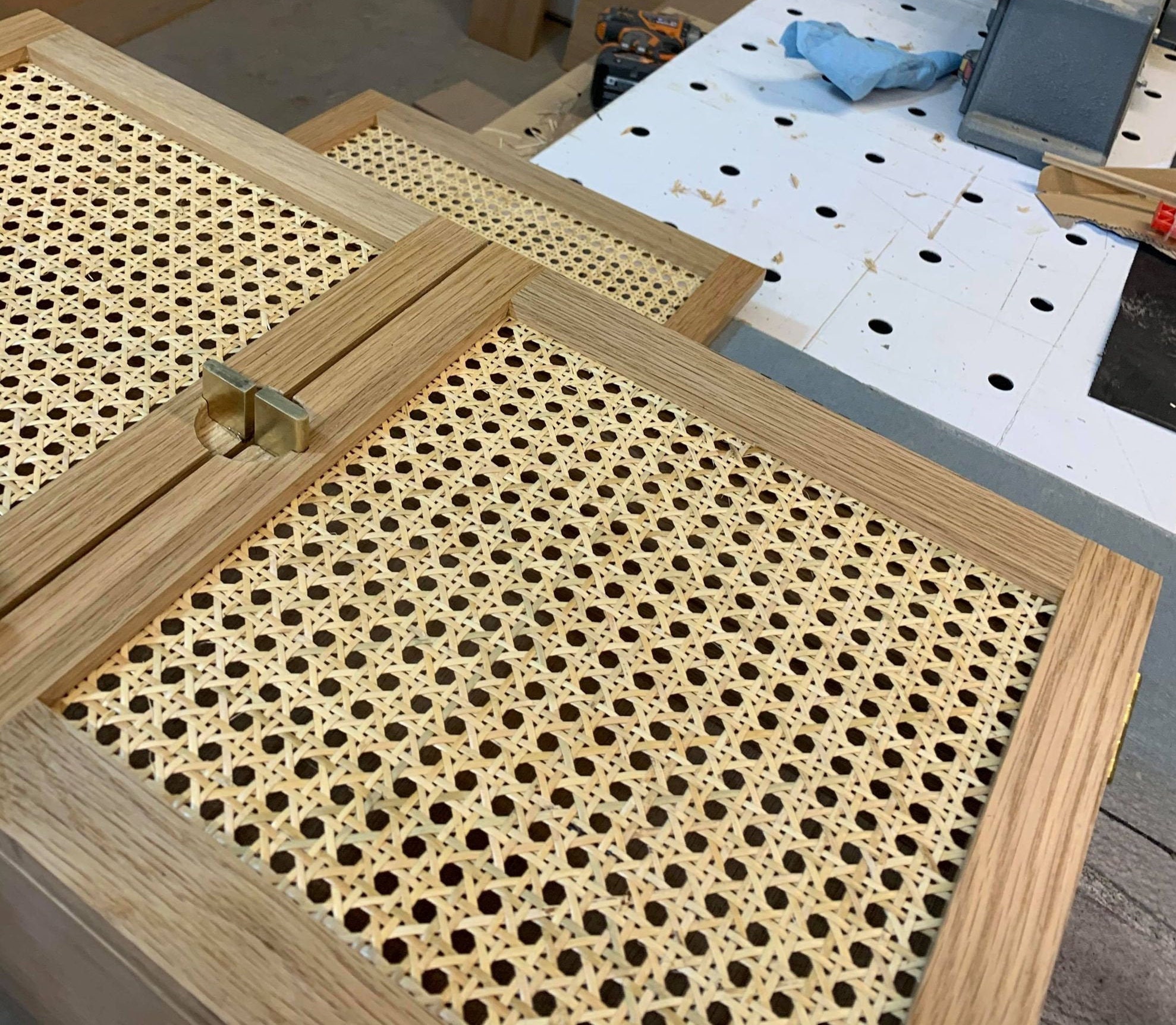 Rollo de correa de caña de ratán Hexagon 100% todo natural | Etsy