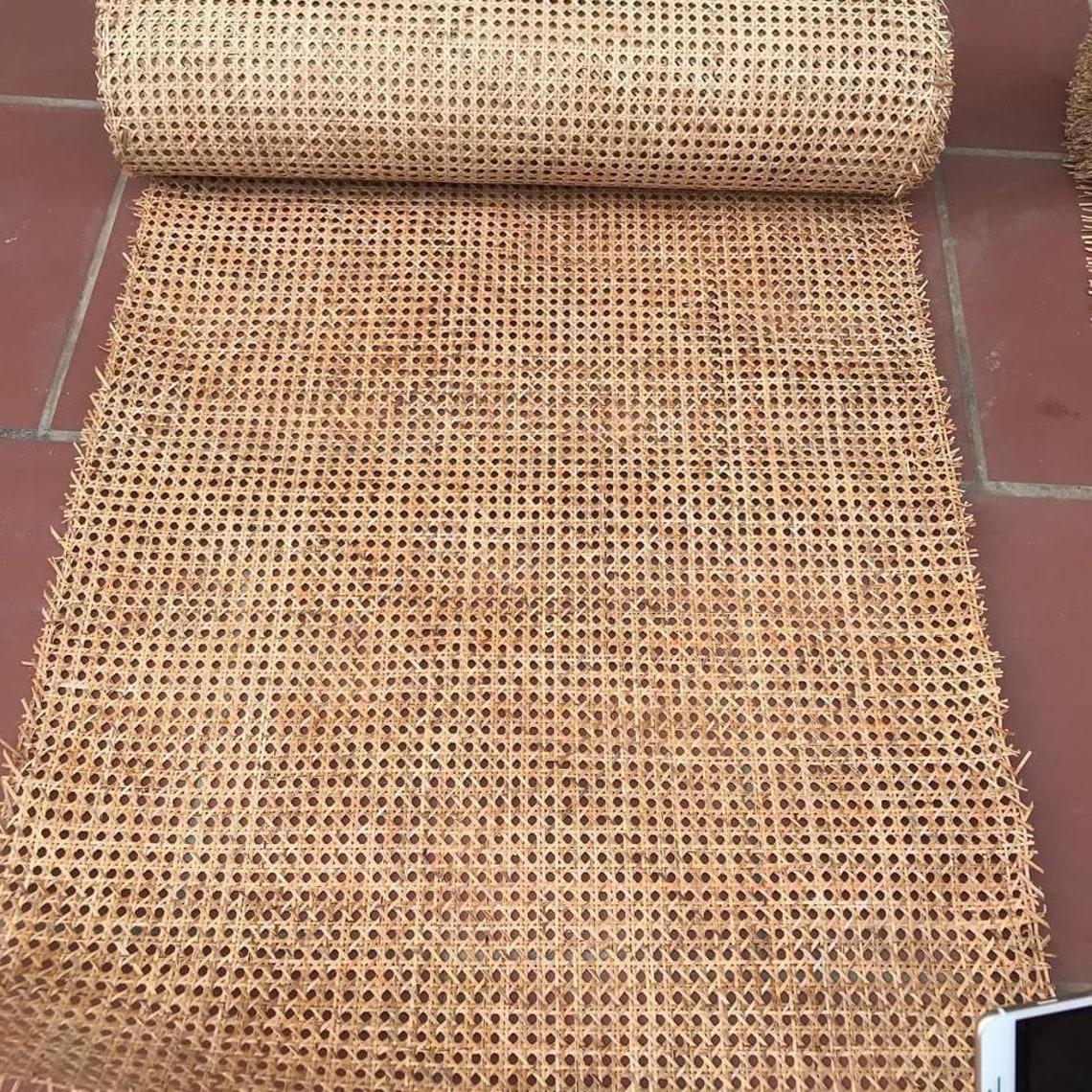 WIDTH 36'' Dark Natural Rattan Cane Mesh bing Etsy
