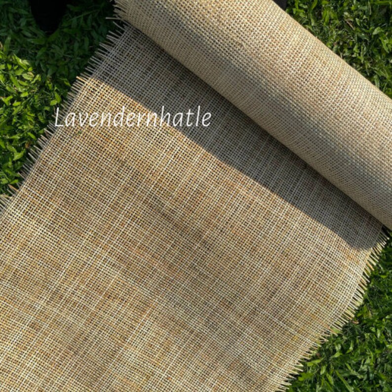 Full size Light Bleached and  Natural Rattan Cane Square Webbing Roll (Radio Weave) 24'' | SELL BY the FOOT  Buy More Save More 