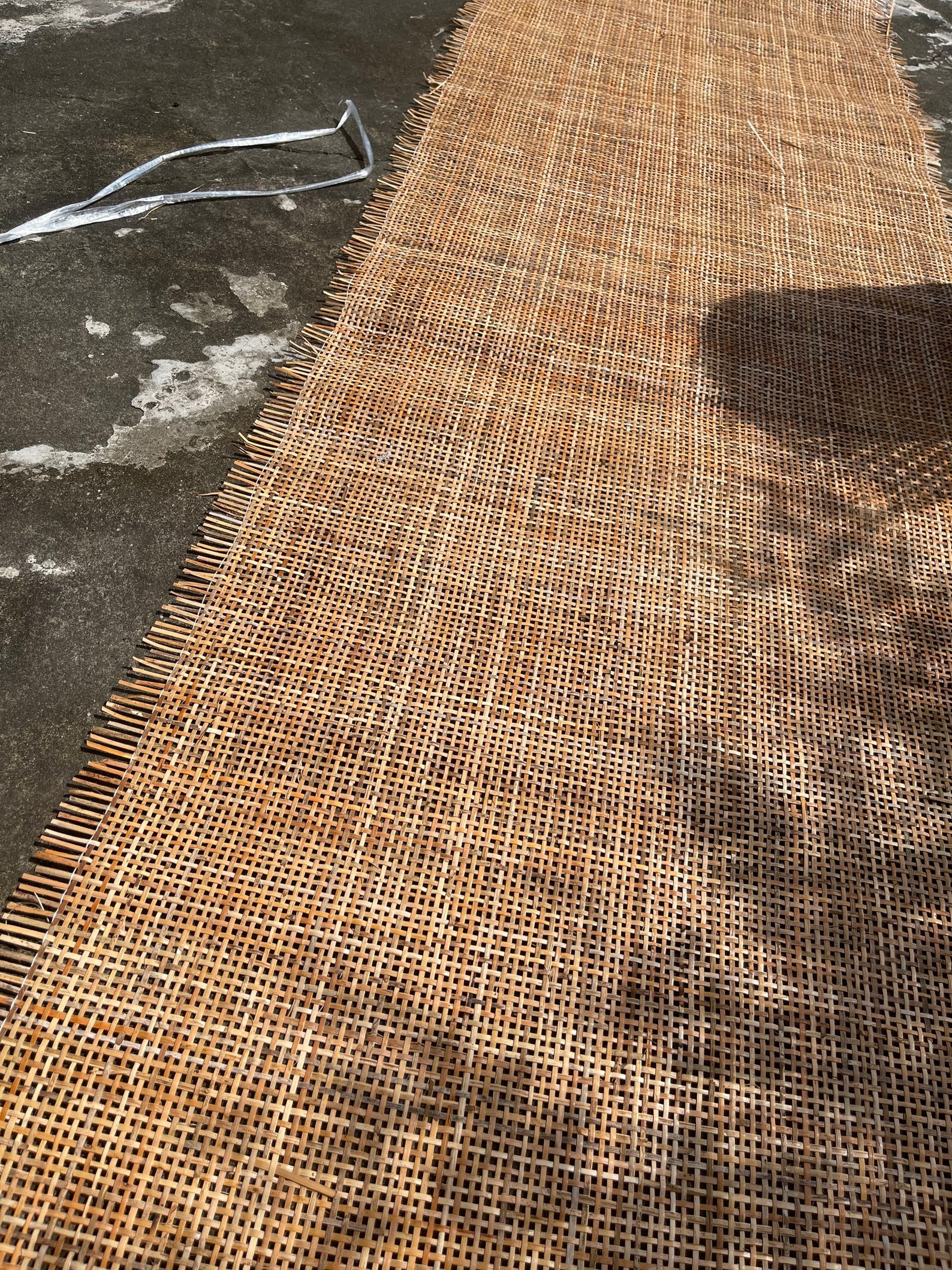 Dark Natural Rattan Cane bing Roll Cane for Furniture DIY Etsy Canada