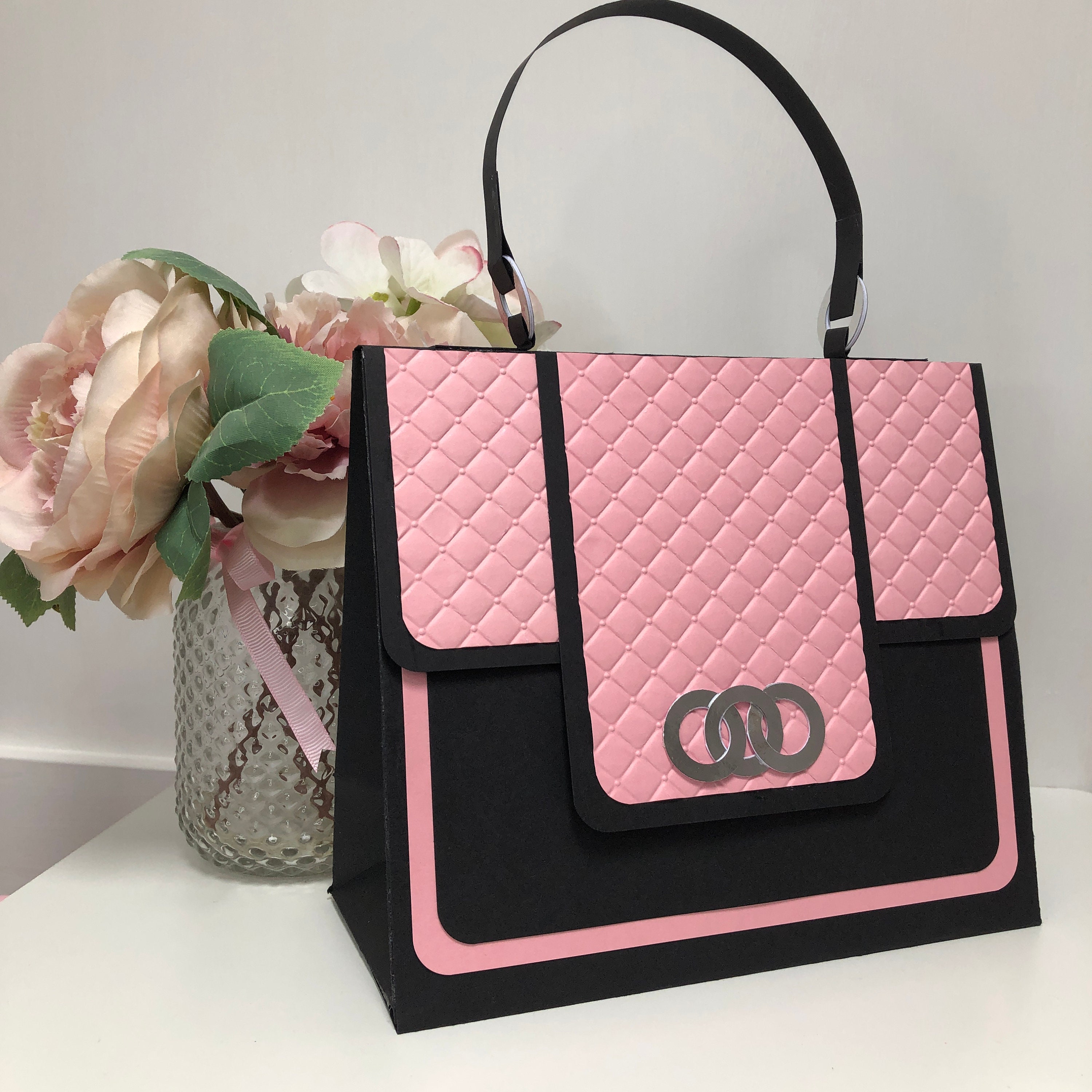 Luxury Gift Bag. Handmade Handbag Style Gift Bag Etsy UK