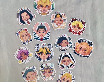 TOKREV Various Characters (stickers)