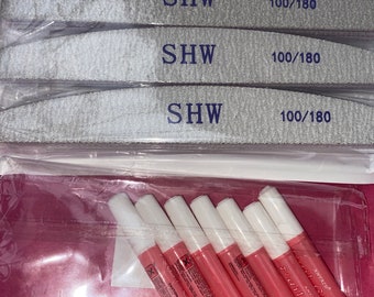 Professional Salon Nail file |  Super strong Nail glue