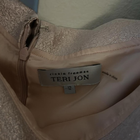 rickie freeman TERI JON pink gown 12 NEW Condition - image 3
