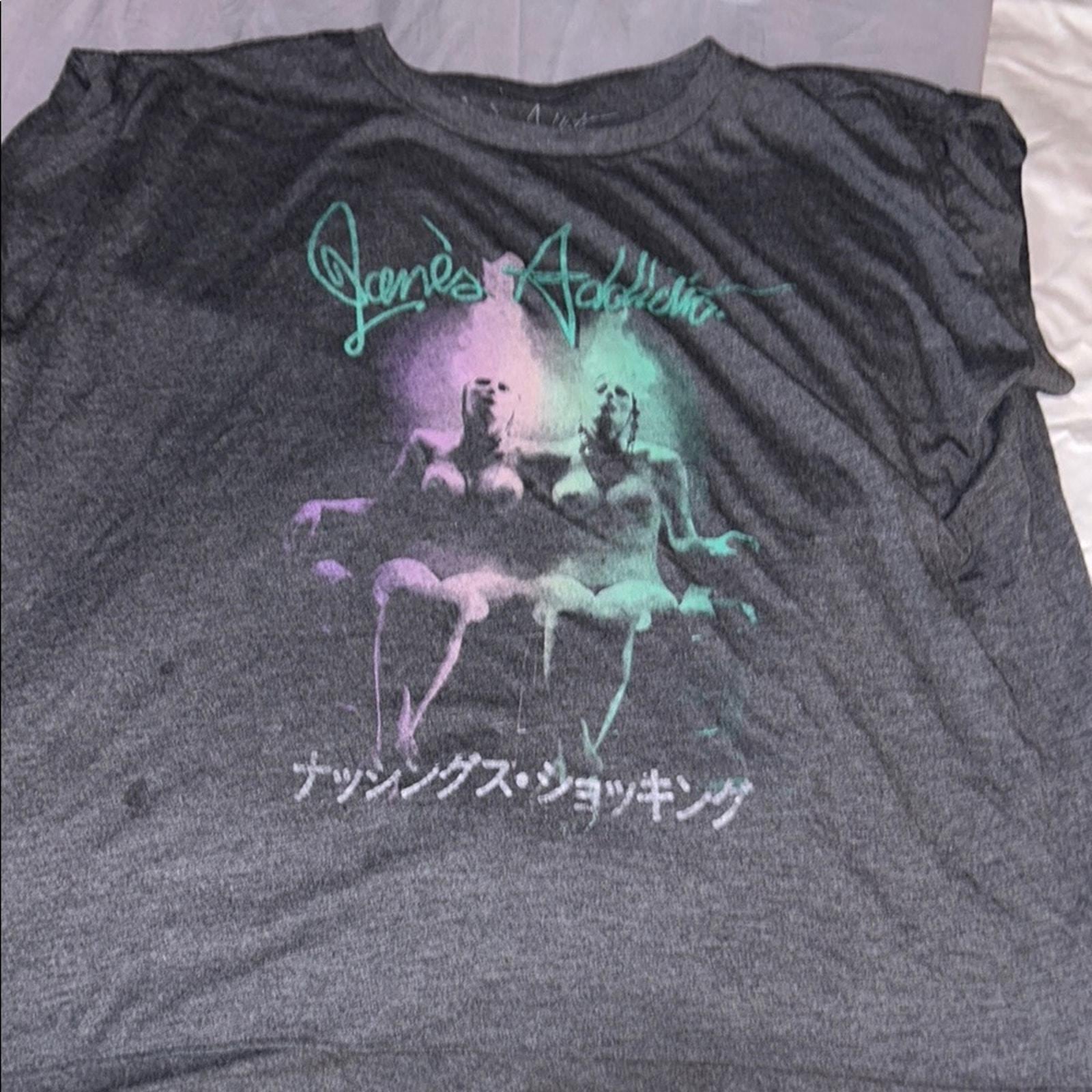 jane's addiction tシャツ 2Bhip Jane's Addiction Nothing's Shocking Adult Short Sleeve