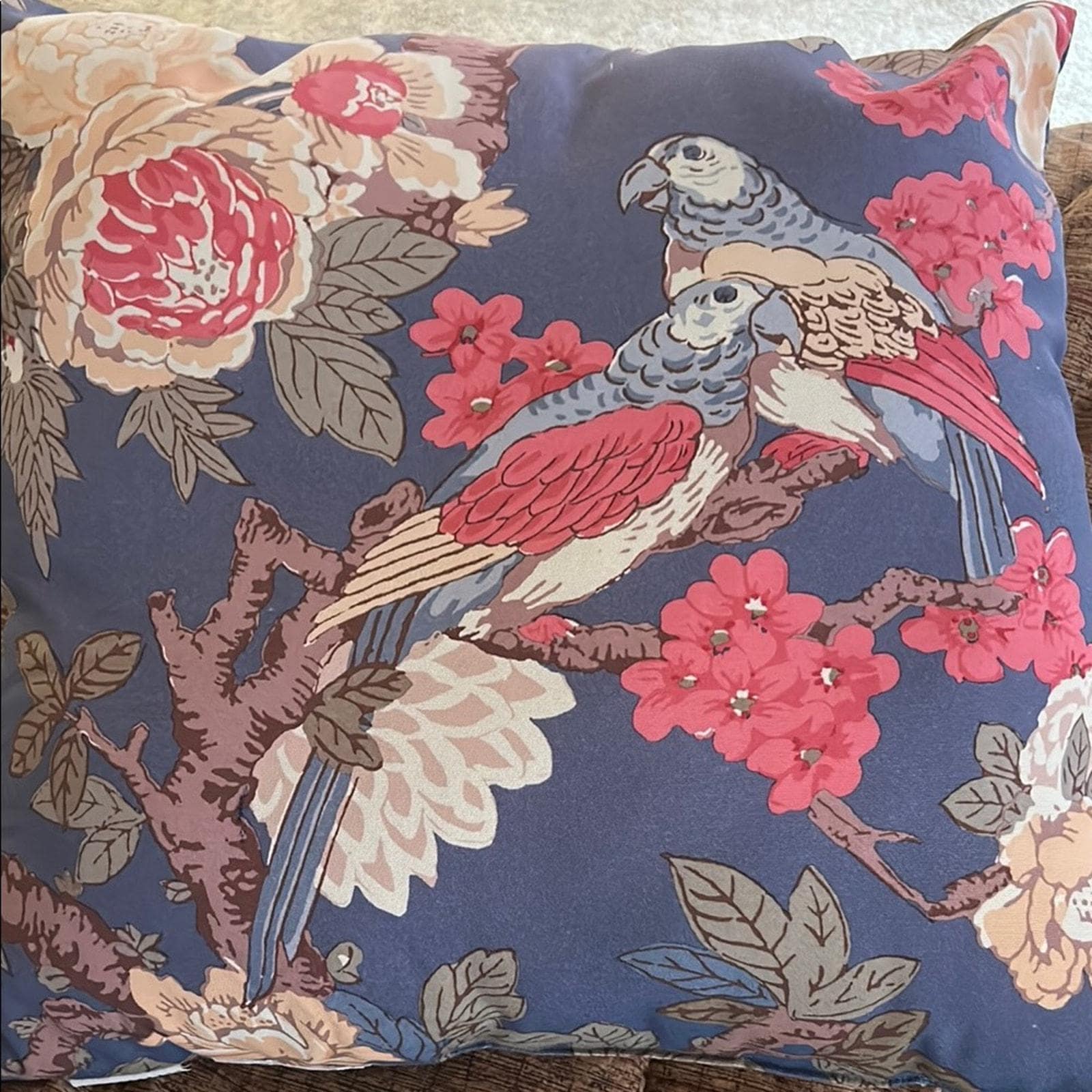 Pottery Barn  parrot throw pillows x 3