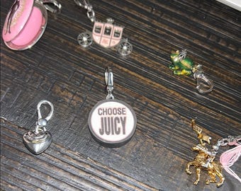 Juicy Couture Ich bin die Schönste Charm Armband Set SELTEN !!