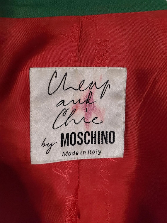 MOSCHINO Cheap n Chic wool coat