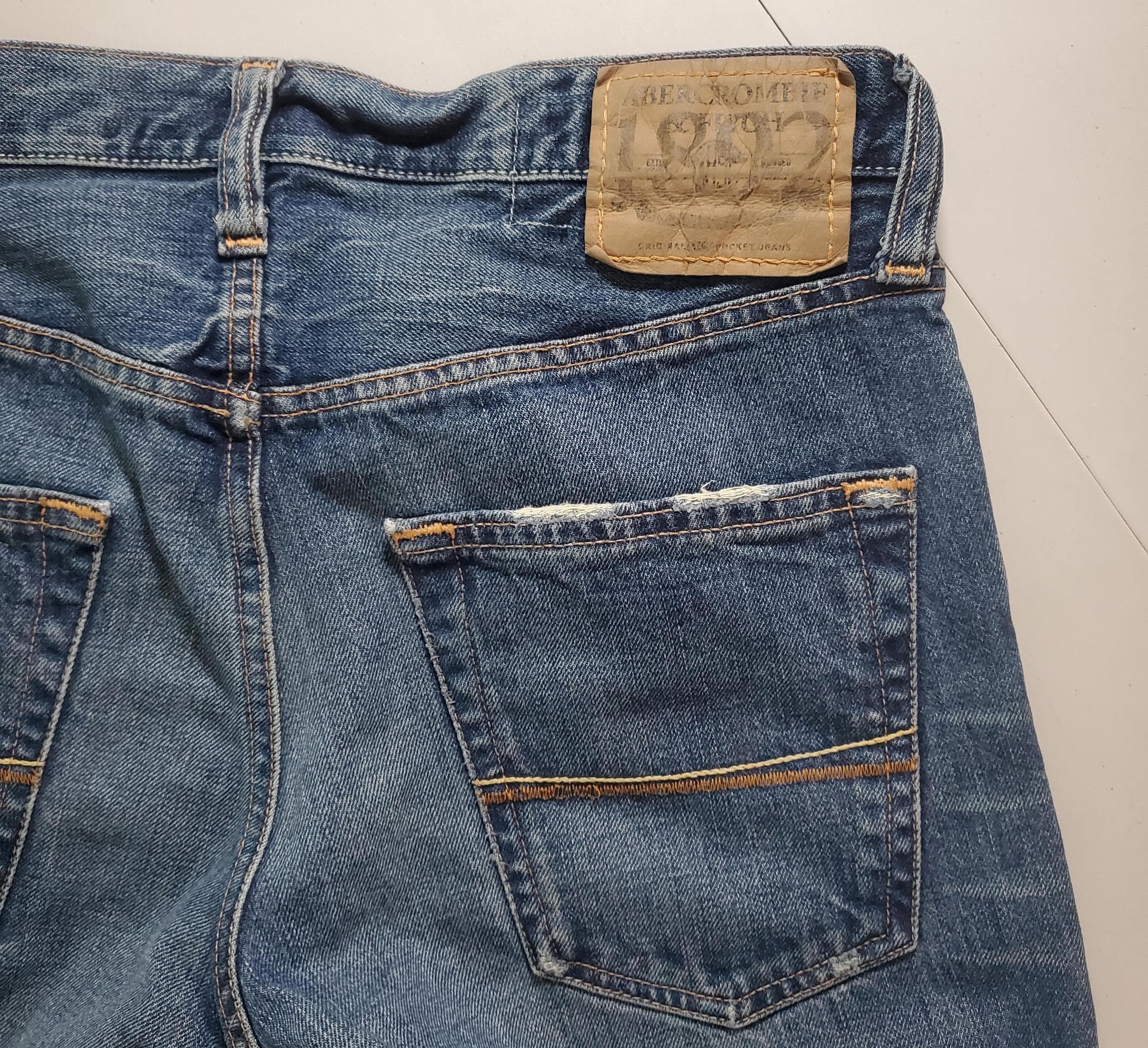ABERCROMBIE&FITCH deadstock JEANS Y2K Y2K Vintage Abercrombie 