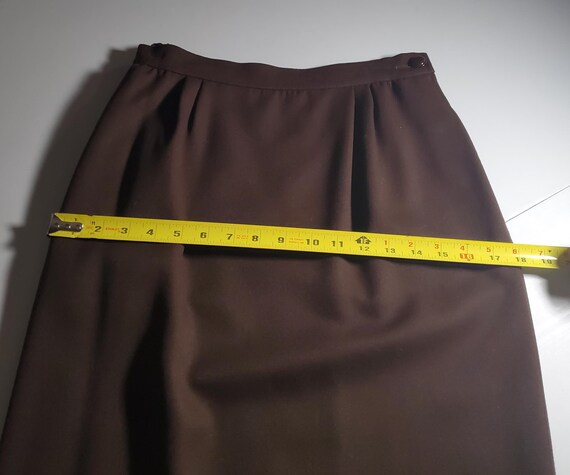 Jupe Crayon Valentino - Laine Et Cachemire - Pourpre Taille 6 - Neuve Sans Étiquettes