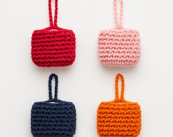 Crochet AirPods Case Pattern PDF | Beginner Friendly Hanging Case Tutorial | AirPods Pro & Regular | Instant Download Digital Pattern eBook