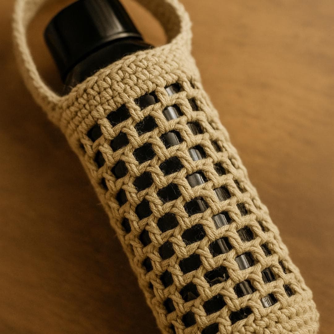 Crochet Water Bottle Holder PDF Pattern | Printable Ad-free Ebook ...